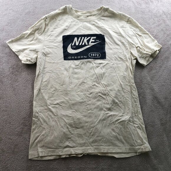 Vintage Nike Mens T-Shirt Medium Short Sleeve Oregon 1972 Graphic Tee Casual Top - Picture 7 of 8